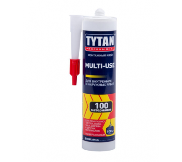 Клей монтажный каучуковый Multi-Use SBS-100 Tytan бежевый (310мл)